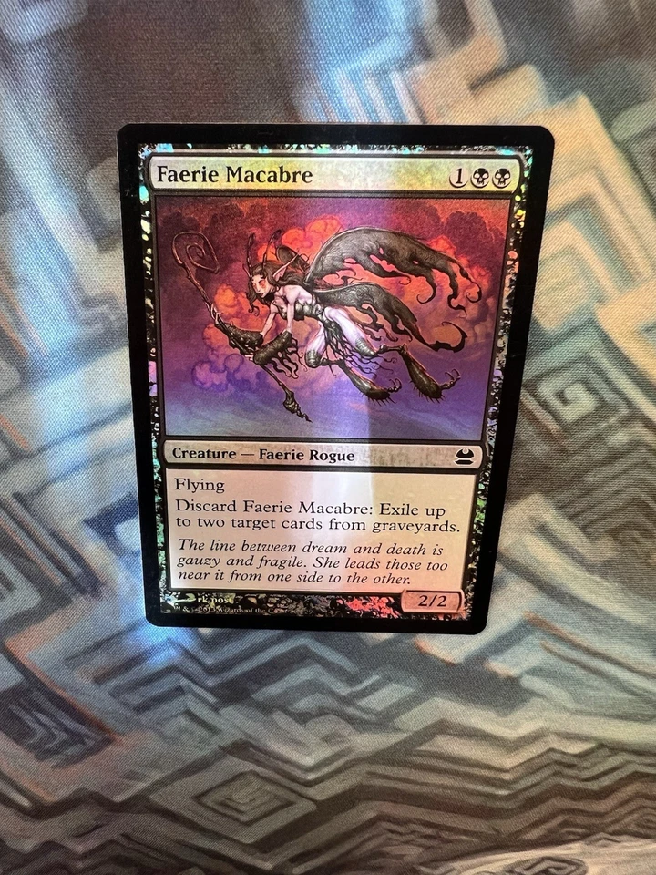 MTG Foil Faerie Macabre EX+/NM- Modern Masters - Image 4 of 4