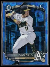 2025 Bowman Draft #BDC-28 Gavin Turley Chrome Sapphire