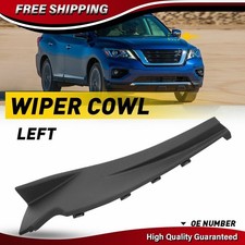 Driver Side Windshield Wiper Cowl Extension Trim For 2013-2020 Nissan Pathfinder Driver Side Windshield Wiper Cowl Extension Trim For 2013-2020 Nissan Pathfinder