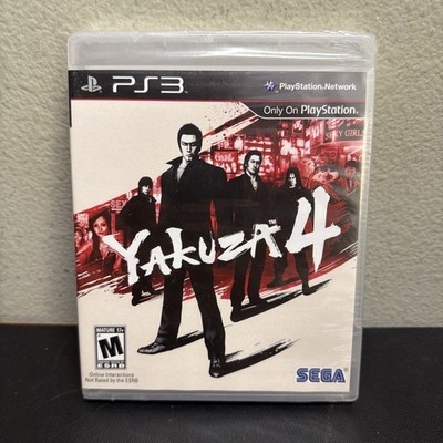 Yakuza 4 - PlayStation 3 Brand New FREE SHIPPING READ DESCRIPTION
