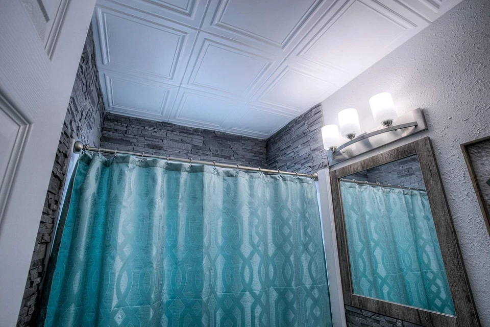 R24 Line Art Foam Glue-up Ceiling Tile (256 sq. ft./Case), Pack of 96, Plain ... - Image 4 of 4