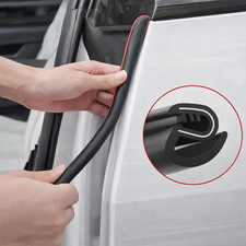 Autotür B-Säule Dichtungsstreifen 2x Stahlkern Kantenschutz Gummidichtung Set