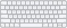 Apple Magic Keyboard MLA22LL/A Bluetooth QWERTY English White/Silver - Lightning