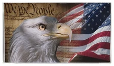 America Eagle Checkbook Cover & 50 Page Transaction Register Bank Book