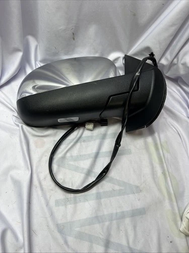 For 07-14 Yukon Tahoe Power Folding Mirror Memory Chrome Cap Passenger READ