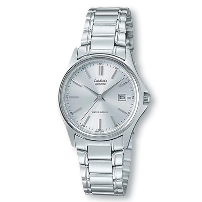 CASIO Classic LTP1183A-7A Stainless Steel Bracelet Watch, Silver