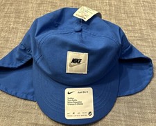 Nike Toddler Neck Flap Blue Hat Size 2T/4T NWT
