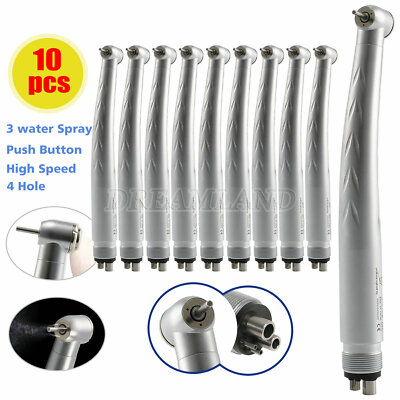 10* Dental Standard Triple Water Spray High Speed Handpeice 4H fit NSK USA