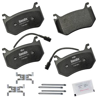 Disc Brake Pad Set-Priority One Semi-Metallic BPR Bendix CFM2043