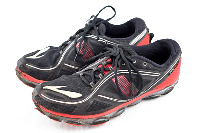 Brooks PureFlow 3 Laufschuhe Herren Schwarz Rot EU 44,5 US 10,5 stark gebraucht