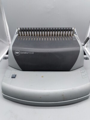  GBC COMBBIND C110 Binder Punch Comb Machine Binding Plastic Bounding 
