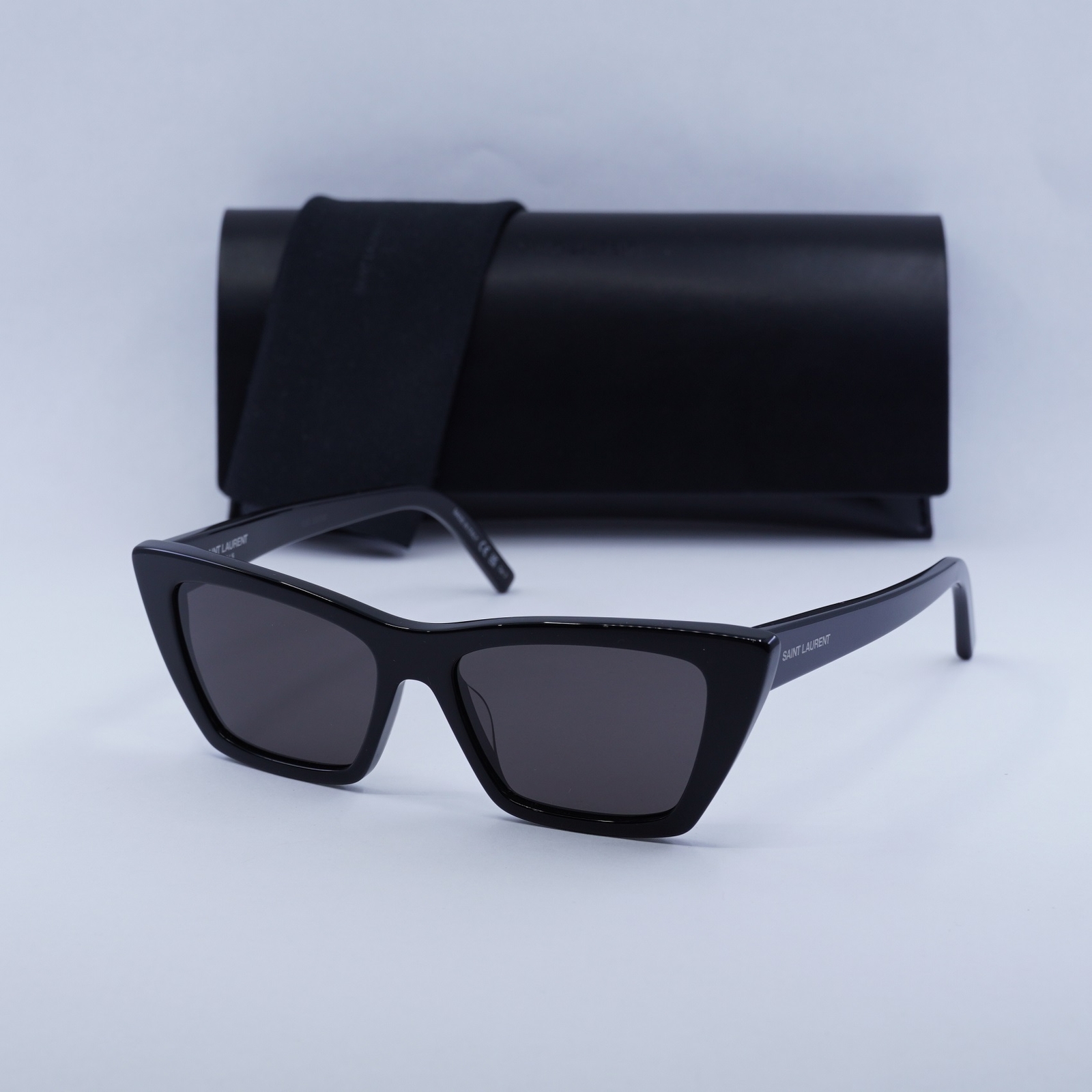 Occhiali da sole SAINT LAURENT SL276 MICA 001 nero grigio 53 16 145 nuovi autentici