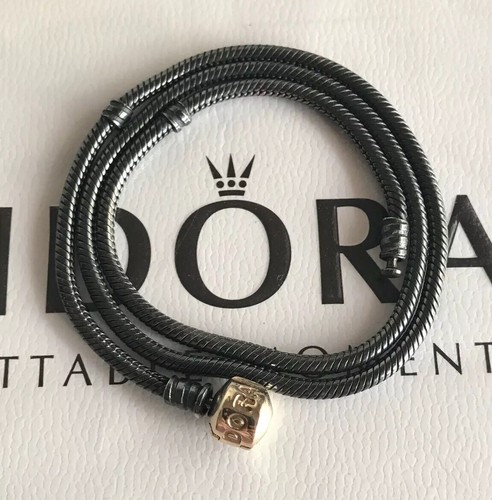 PANDORA NECKLACE OXIDIZED SILVER W 
