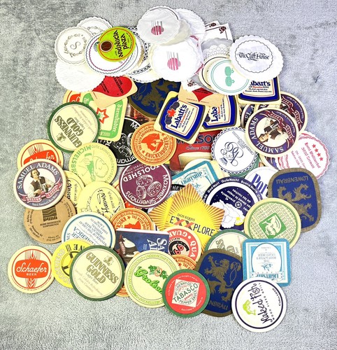 Vintage Lot Bierdeckel Karton Papier Ronenbourg Deutsch Amerikanisch Schrempp