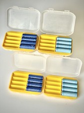 4 pack - Delkin Battery 8 Cell Storage Case Battery Holder - 3146973 PCAA