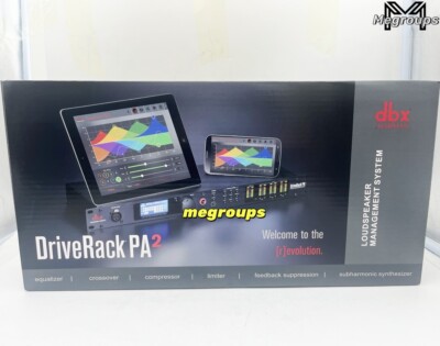 New DBX DriveRack PA2 Complete Loudspeaker Management System-PA2