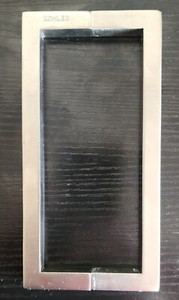 Kohler Stainless Steel Back to Back Shower Door Pull 6.75" Handle & Door Brace