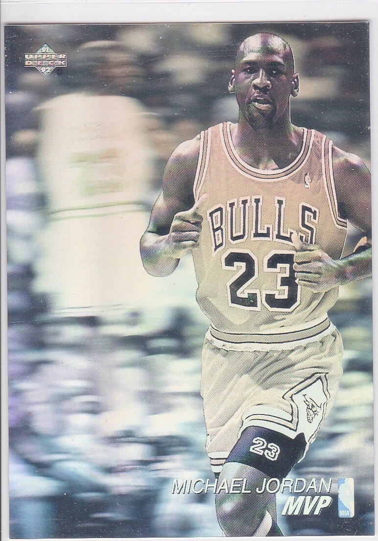 MICHAEL JORDAN HOLOGRAM 1991/92 Upper Deck Basketball Card
