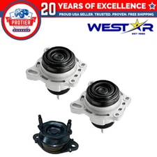 Fits 2015-2018 Ford Transit-150 250 350 350HD Motor & Trans Mount Set 3pc