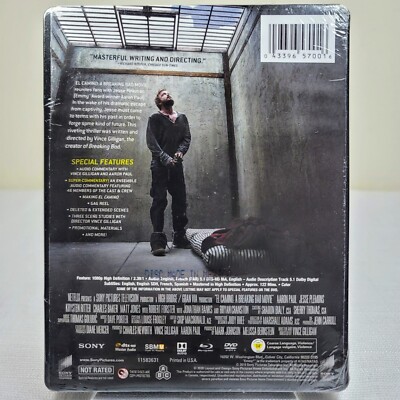 El Camino: A Breaking Bad Movie STEELBOOK Limited Edition (Blu-Ray