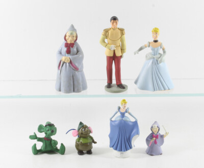 Cinderella / Aschenputtel === Walt Disney 7 x Figuren