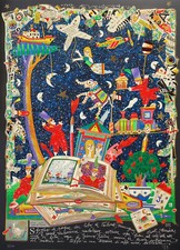 FRANCESCO MUSANTE - SFOGLIO LE PAGINE serigrafia 50x70