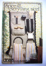 Spice Everything nice kitchen holder macrame pattern