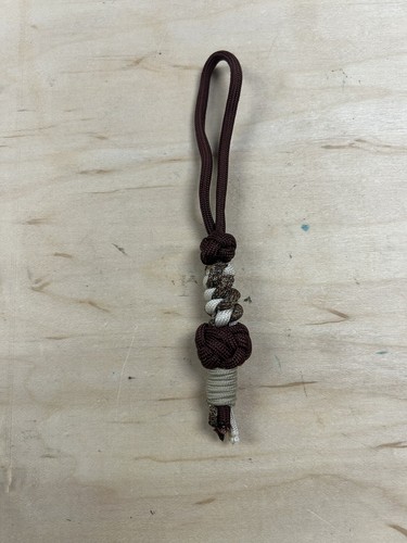 Paracord EDC Custom Tied Lanyard Black / Camo
