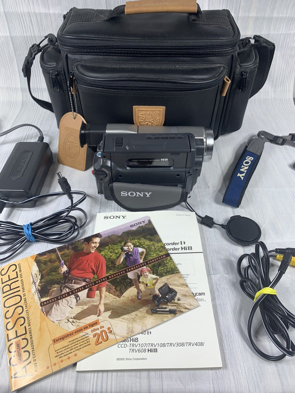 Sony Handycam CCD-TRV108 Hi-8 Analog Camcorder for sale online | eBay