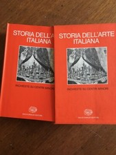 STORIA DELL'ARTE ITALIANA INCHIESTE SU CENTRI MINORI Einaudi Torino 1980 N° 8