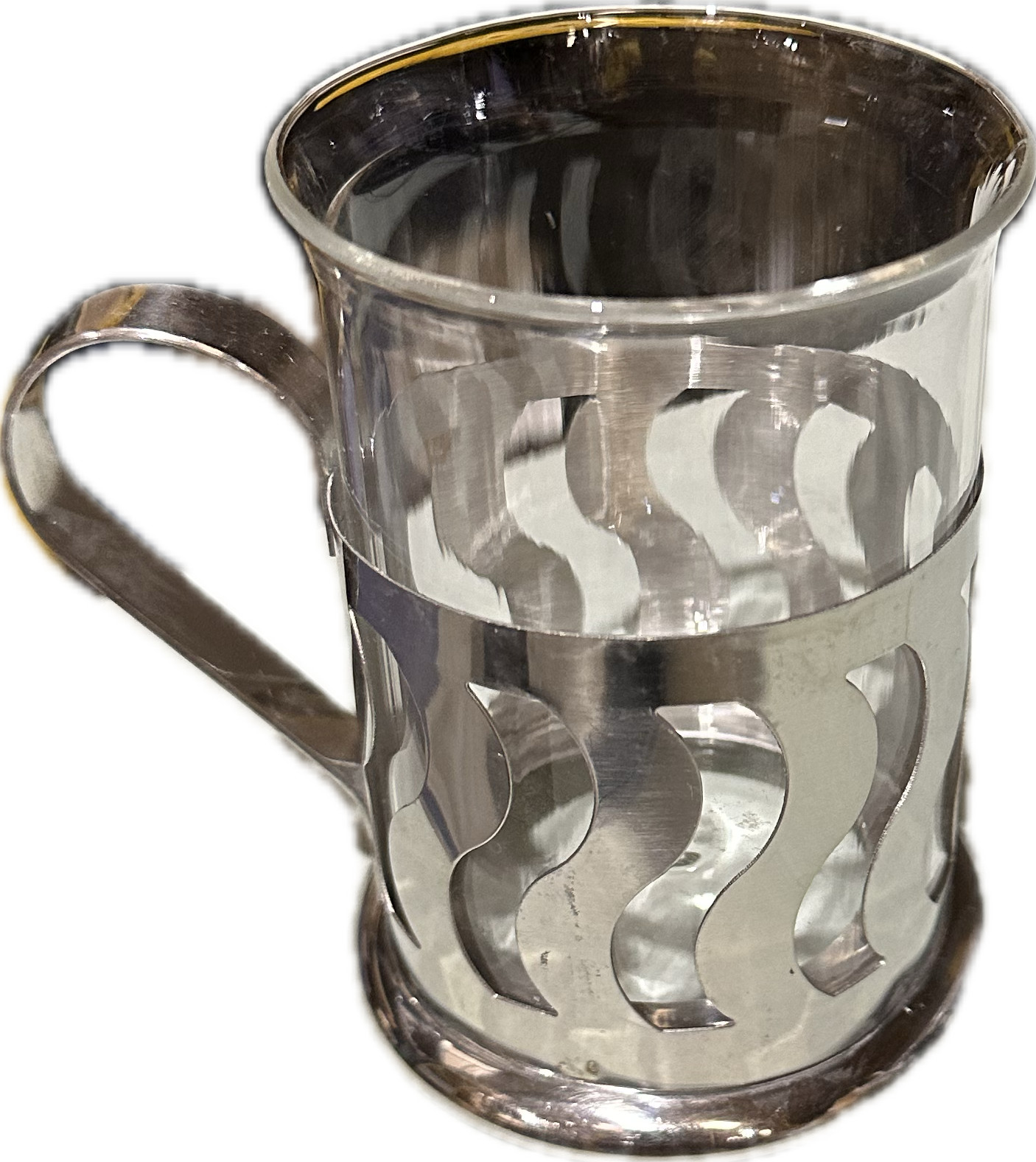 5pc D&eacute;cor Entrada Stainless Steel Tea 35oz Pot 7oz Cup Coffee French Press 6162