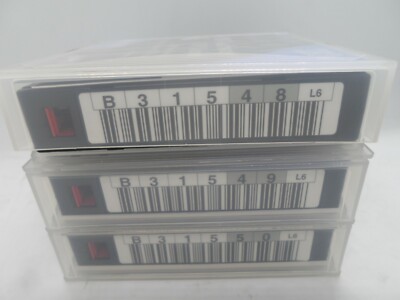 1X Recertified IBM Ultrium6 LTO6 RW DATA Cartridge 2.5 TB / 6.25 TB 00V7590