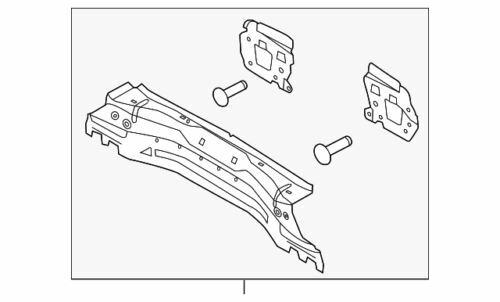 Panel interior para Ford Focus 2012-2018 (N/P CP9Z-5440320-A)