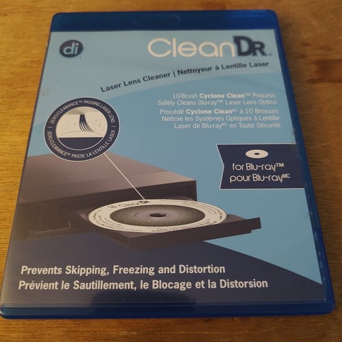 DIGITAL INNOVATIONS CLEANDR BLURAY LASER LENS CLEANER USED eBay