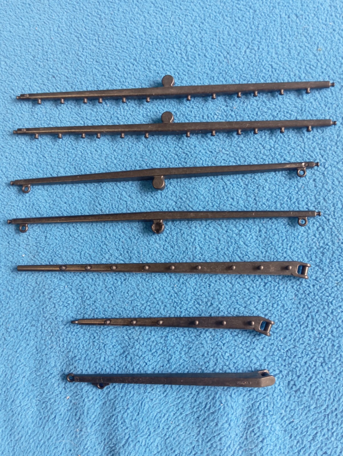 PLAYMOBIL VERGAS NEGRAS VELAS SOPORTE GUINDOLA 5135 BARCO PIRATA GALEON PIRATAS