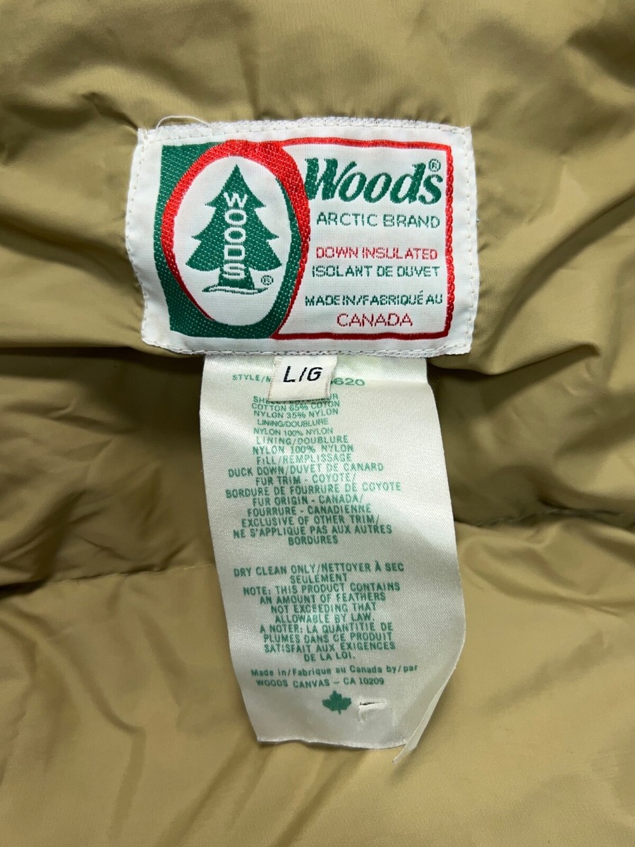 Mens Vintage Woods Arctic Brand Made in Canada Down