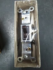 (Box of 10) Eagle 1301B Single Pole 15A 120VAC Switch Made in USA