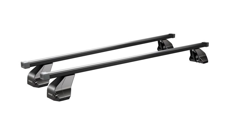 Pour Ford Grand C-Max 2011-2019 Barres de Toit ACE-1 Railing Porte-Bagages de voiture / Noir - Auto