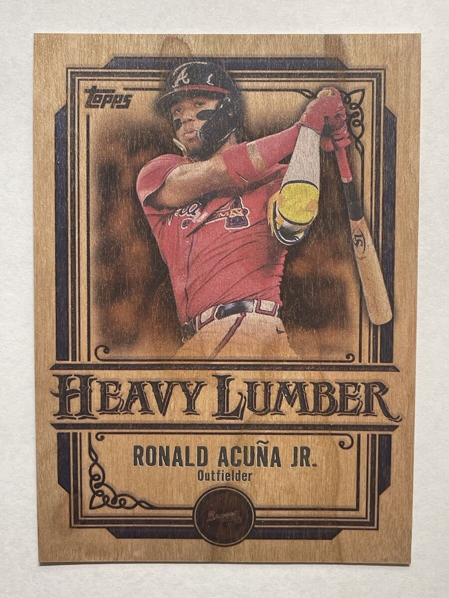 2025 Topps Series 1 Ronald Acuna Jr. Heavy Lumber SSP | eBay 2025 Topps Series 1 Ronald Acuna Jr. Heavy Lumber SSP | eBay