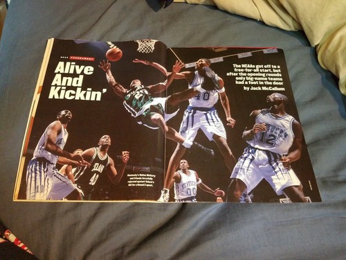 Sports Illustrated March 27 1995 - Michael Jordan Tiger Woods Address Label - Picture 6 of 11