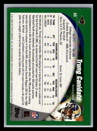 2002 Topps Football # 1 - 200 - Pick Your Card! - Picture 138 of 400