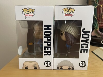 Hopper And Joyce Funko Pop Funko Shop Exclusive Stranger Things In