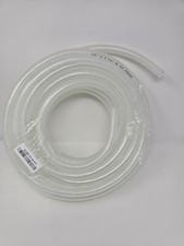 Reinforced Clear Pvc Tubing, 1/2" Id X 3/4" Od X Approximately 50 Ft. L