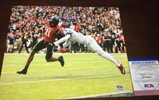 Tyler Scott Cincinnati Bearcats Chicago Bears Signed 8x10 Photo PSA RARE F