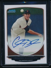 CLAYTON BLACKBURN 2013 Bowman Chrome Auto RC BGS 9.5/10 HIGH SUBS (BuyMVP)