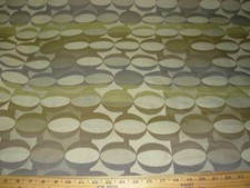 8 4/8 YDS BIANCA MODERN RETRO GEOMETRIC WOVEN UPHOLSTERY FABRIC FOR LESS