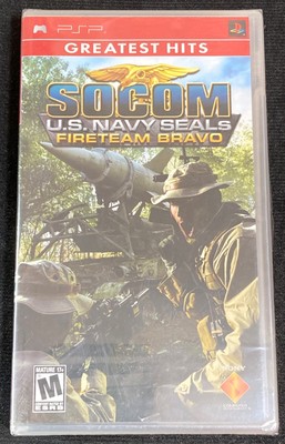 SOCOM: U.S Navy SEALs - Fireteam Bravo - (Sony PSP, 2005) Read Description