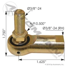 Kenworth W900 Clutch Rod End Heim Joint 3/8"-24 RH New K124-122 462.ESPF6S