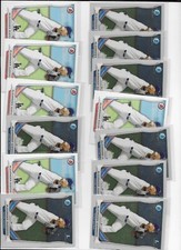 LOT OF 25  ALEXANDER GUERRERO   ROOKIE CARDS DODGERS BOWMAN  CHROME