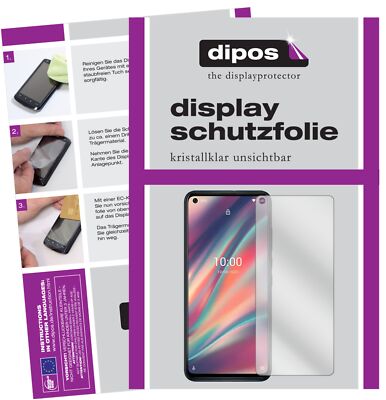 Schutzfolie für Wiko View5 Display Folie klar Displayschutzfolie